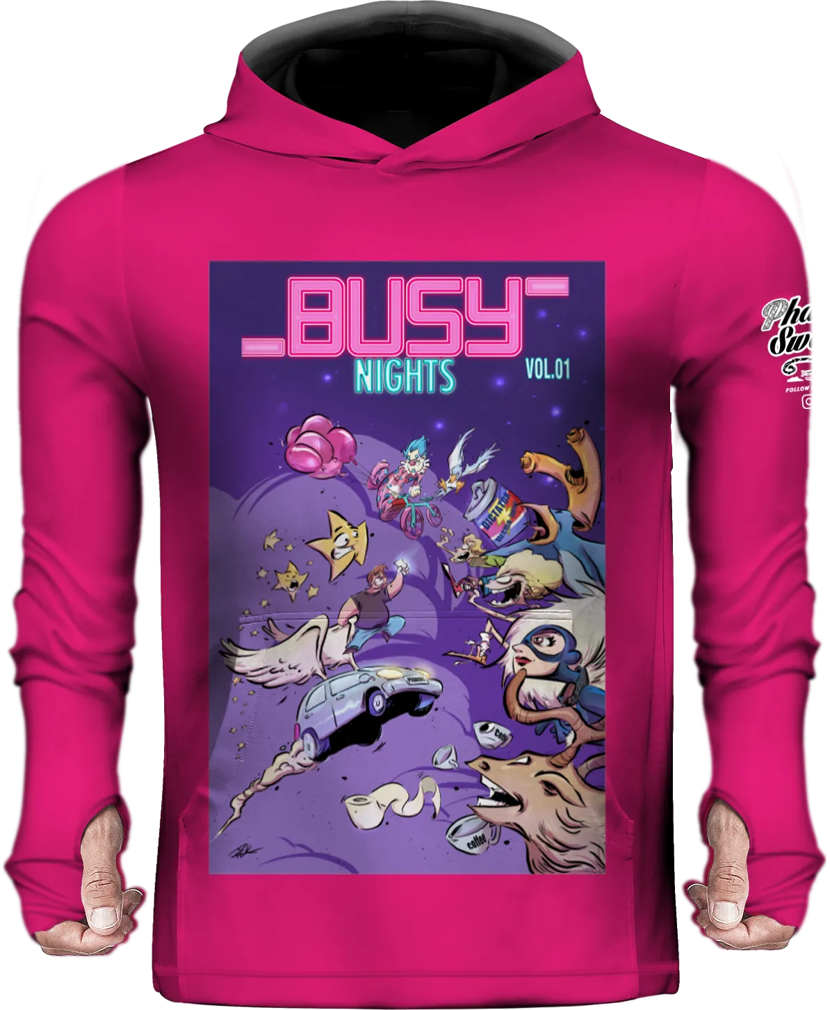 Busy Nights Vol 1 Dark Sun Hoodie