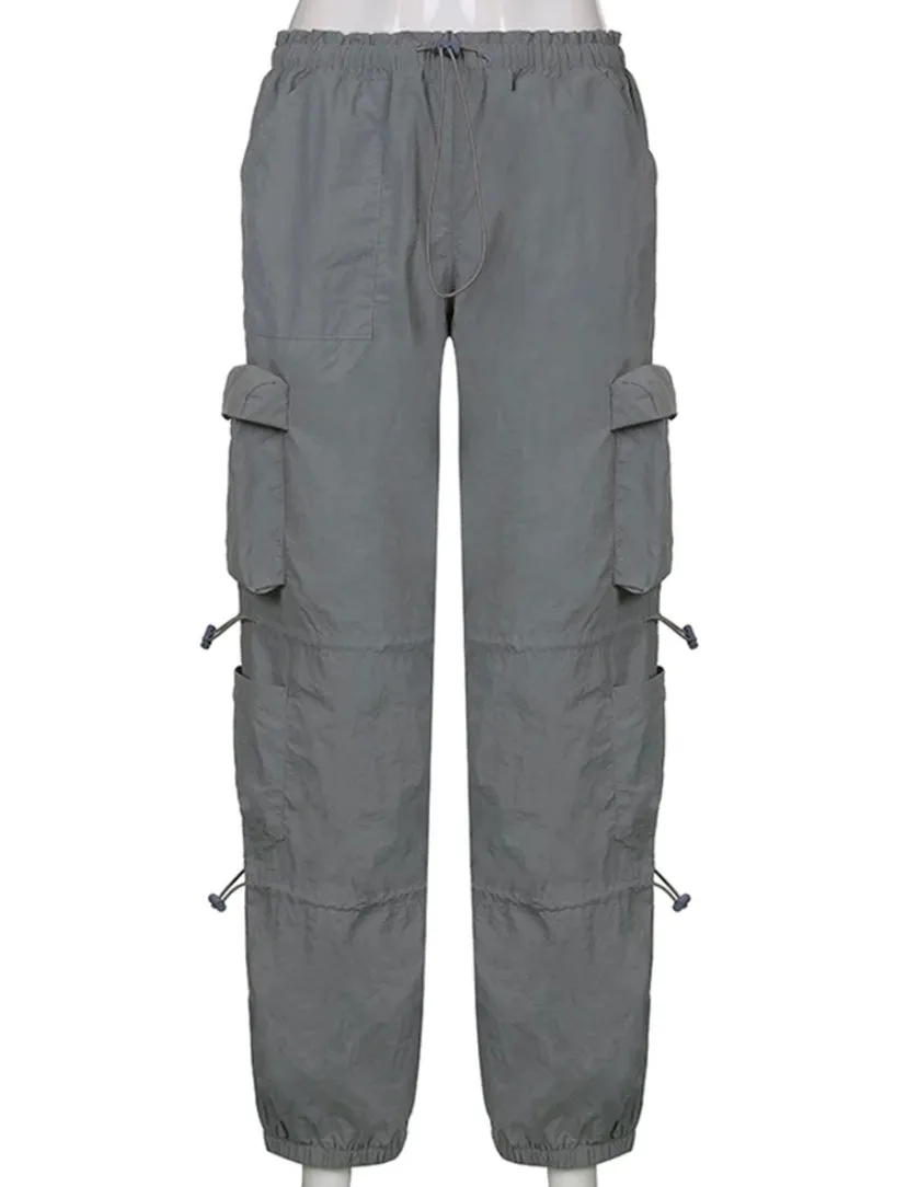 Drawstring Cargo Pants