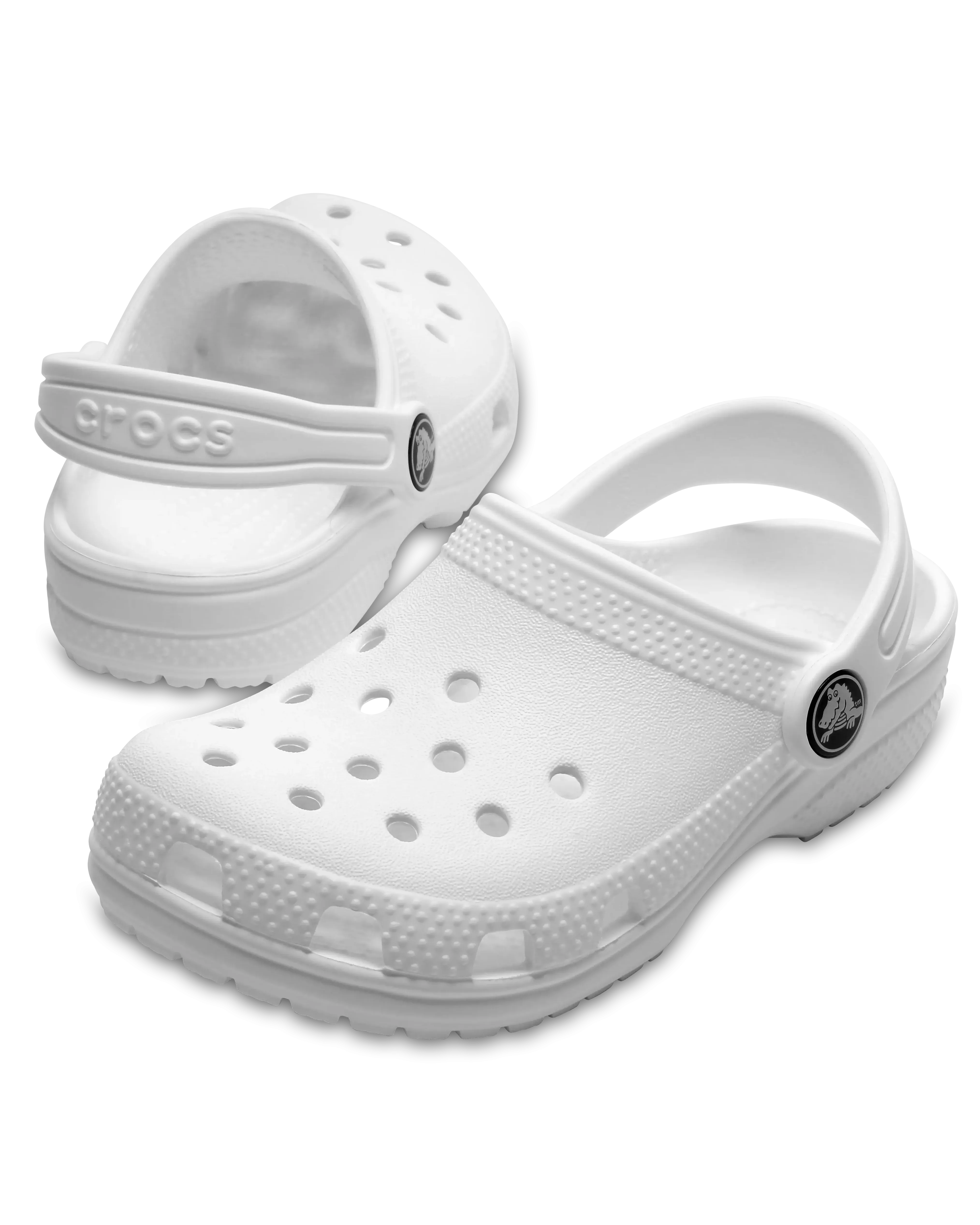 Girls Classic Clogs in White