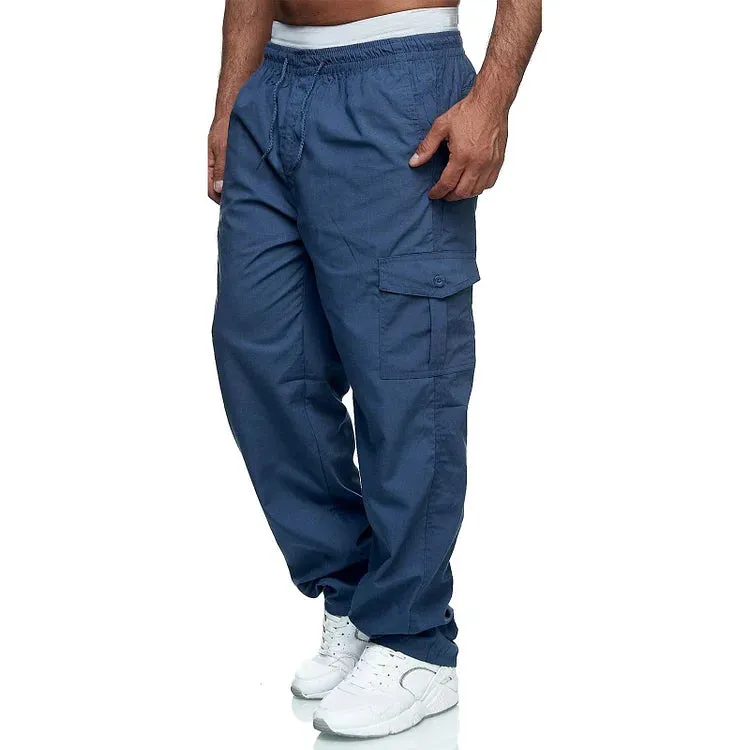 Men's Loose-Fitting Multi-Pocket Cargo Pants | Perfect for Casual Days