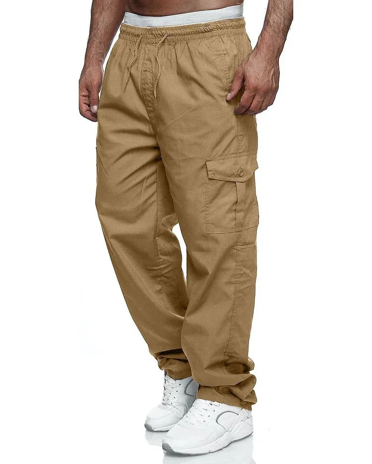 Men's Loose-Fitting Multi-Pocket Cargo Pants | Perfect for Casual Days