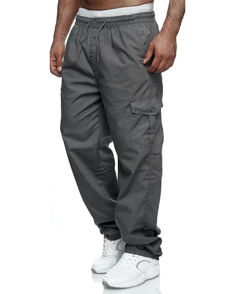 Men's Loose-Fitting Multi-Pocket Cargo Pants | Perfect for Casual Days