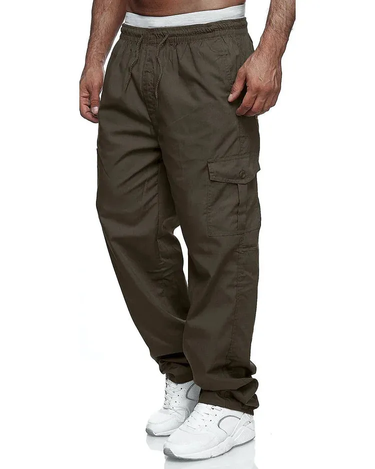 Men's Loose-Fitting Multi-Pocket Cargo Pants | Perfect for Casual Days