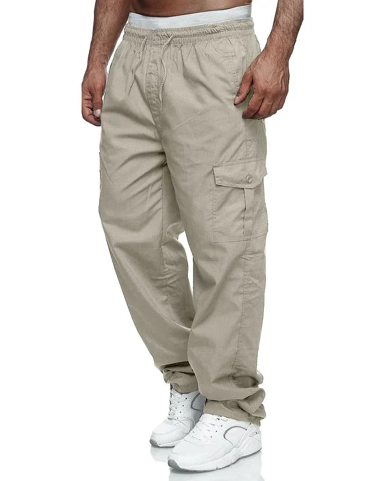 Men's Loose-Fitting Multi-Pocket Cargo Pants | Perfect for Casual Days