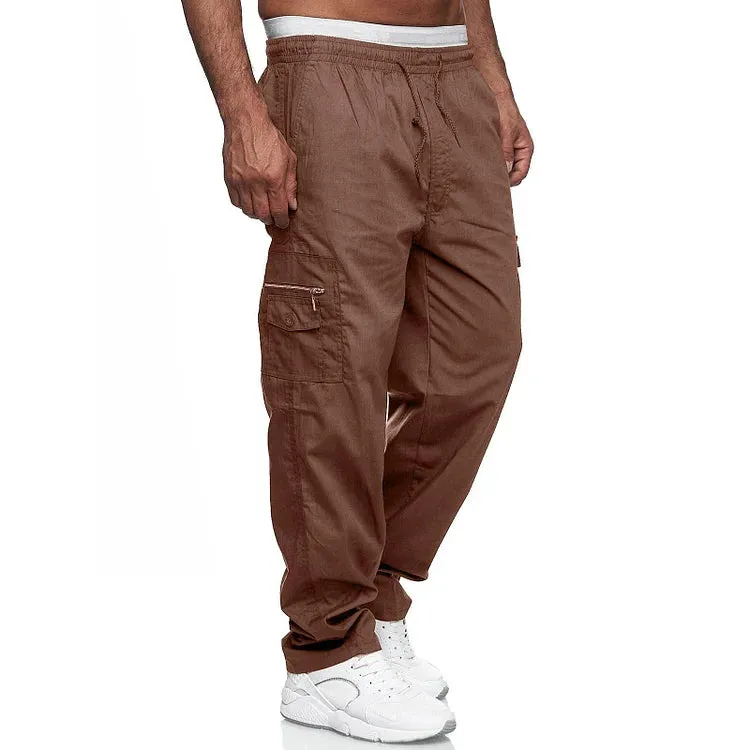 Men's Loose-Fitting Multi-Pocket Cargo Pants | Perfect for Casual Days