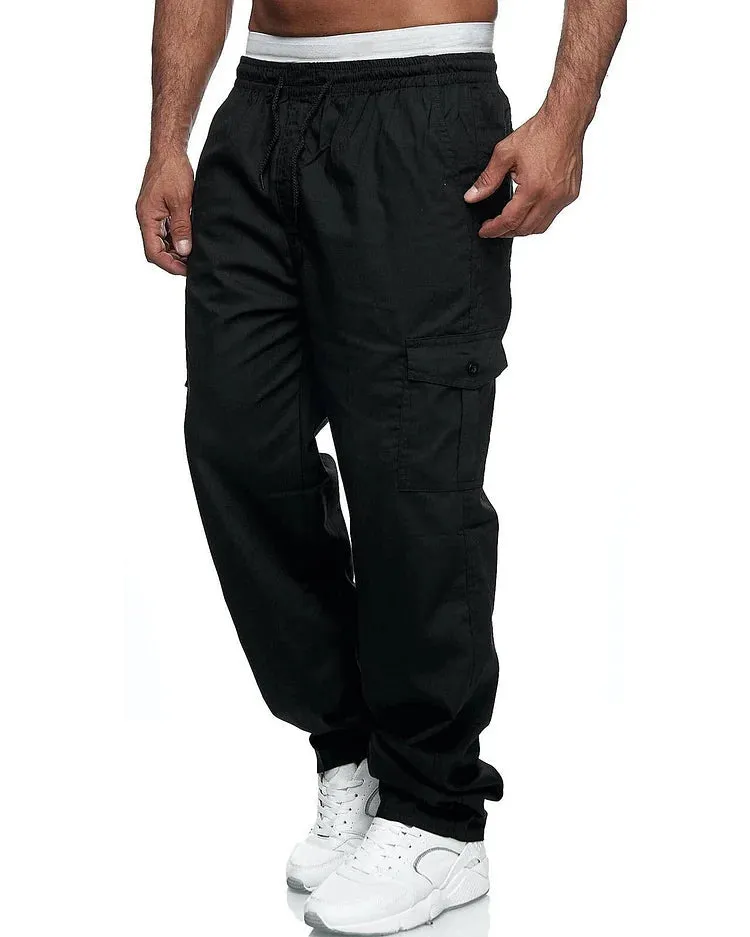 Men's Loose-Fitting Multi-Pocket Cargo Pants | Perfect for Casual Days