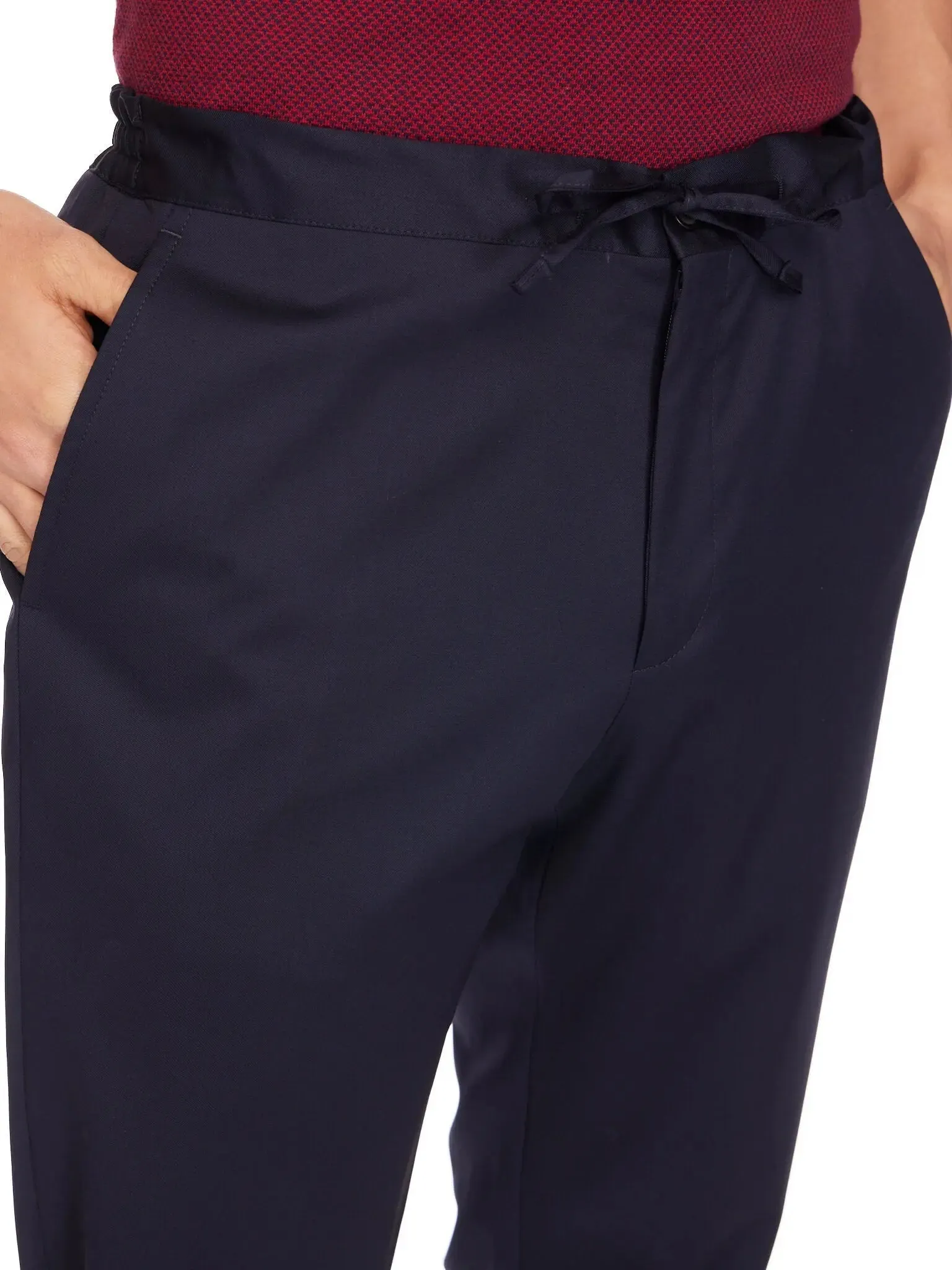 Men's Wool Positano Pant In Imperial Blue