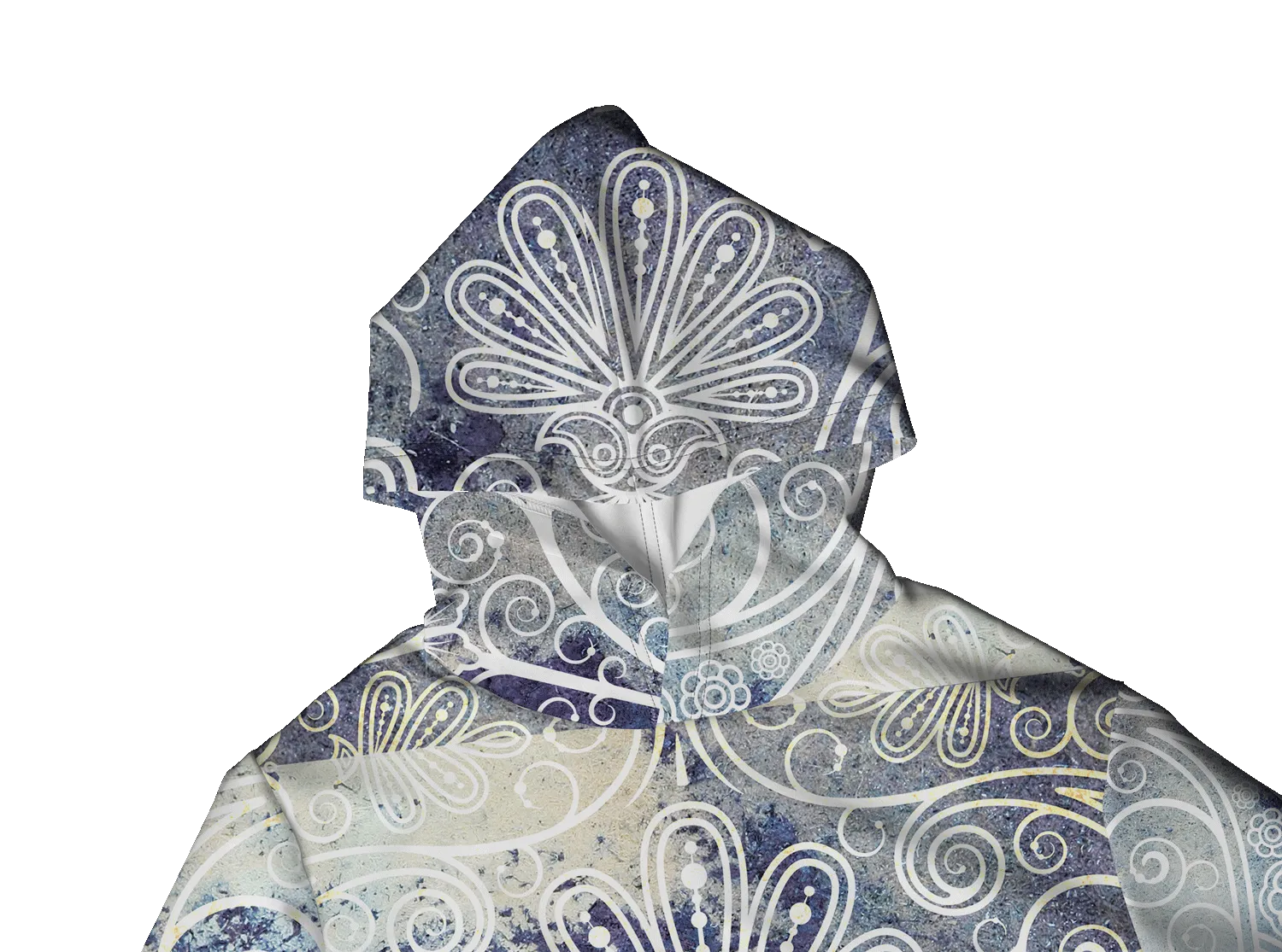 PAISLEY PATTERN 3D HOODIE