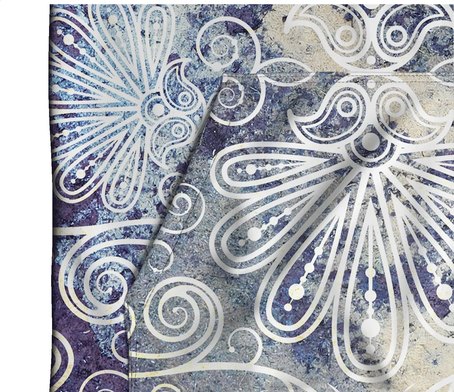 PAISLEY PATTERN 3D HOODIE