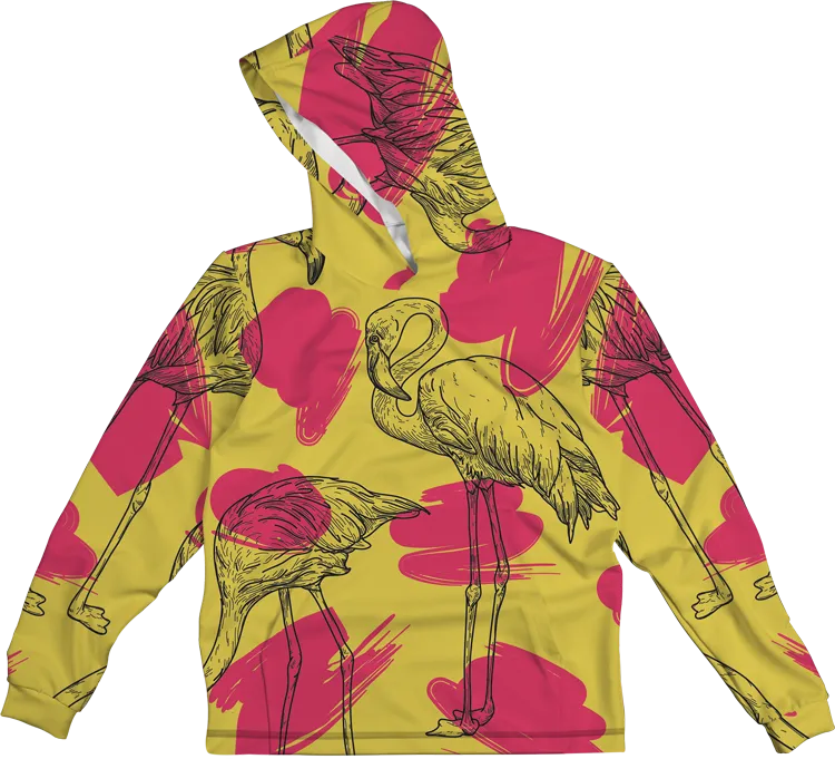 YELLOW BIRD LIGHTWEIGHT SUN HOODIE