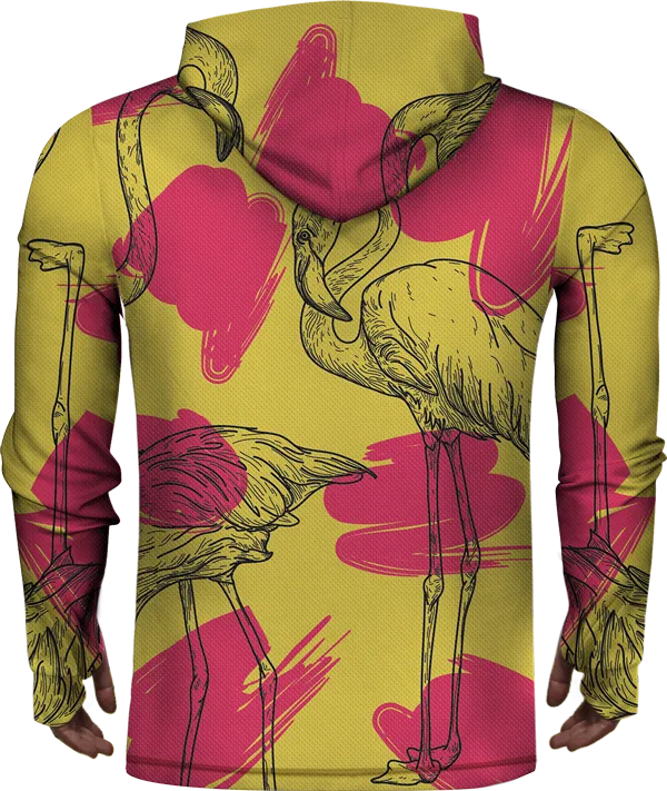 YELLOW BIRD LIGHTWEIGHT SUN HOODIE